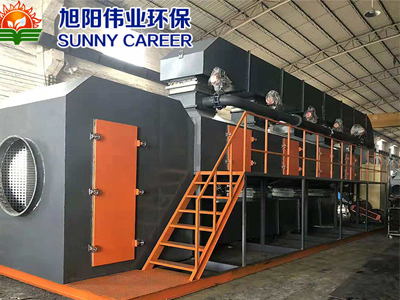 喷涂印刷废气处理设备-风量废气治理设备