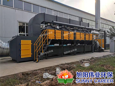 喷漆房废气治理催化燃烧设备实体生产厂家-催化燃烧设备